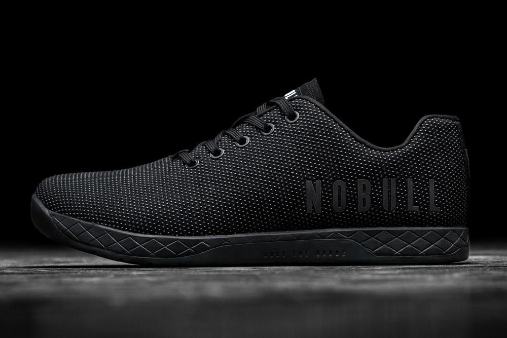 NOBULL Men's Training Shoes - Black - Ireland (1869IMHJX)